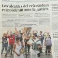 Portada de "El País" amb Connexió Llobregat