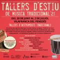 Tallers d'estiu de música tradicional de Vilafranca del Penedès